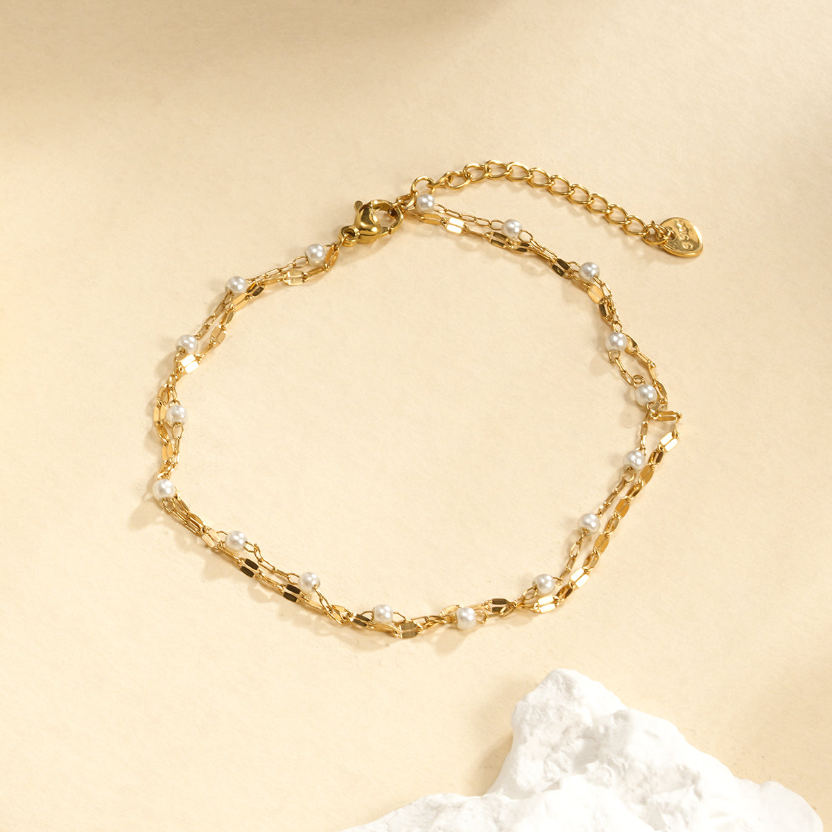 Perle d'Aurore Anklet